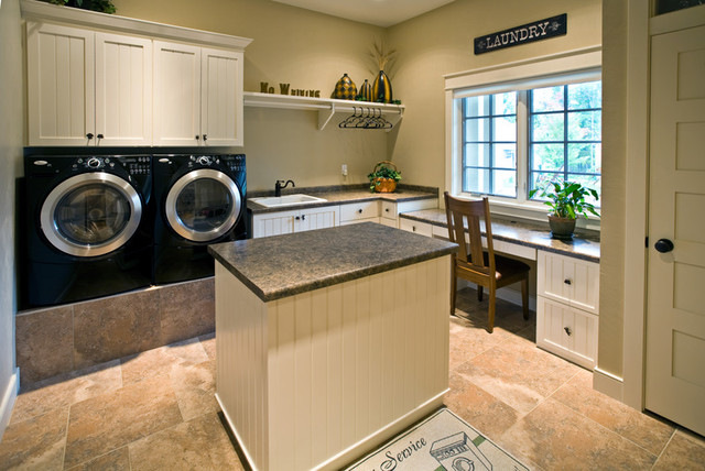 Laundry Room Granite Countertops Design Ideas | Decor-eye